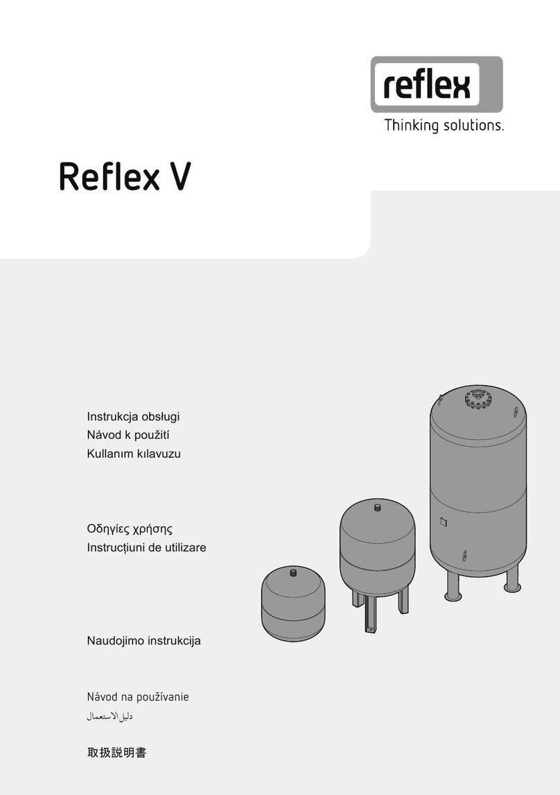 Reflex V Series User manual