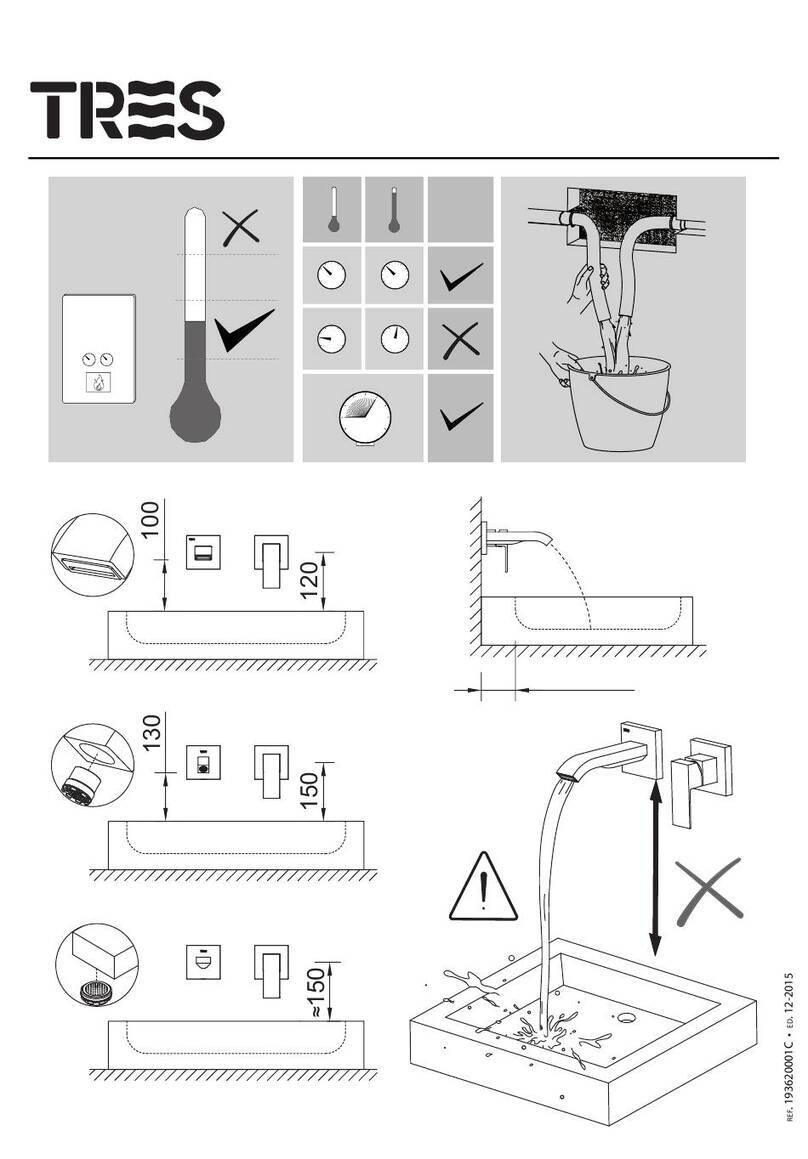 Tres Cuadro Exclusive 00620011ac installation instructions Tres Cuadro Exclusive 00620011ac installation instructions