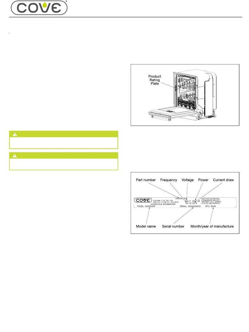 Cove DW2450 Service manual