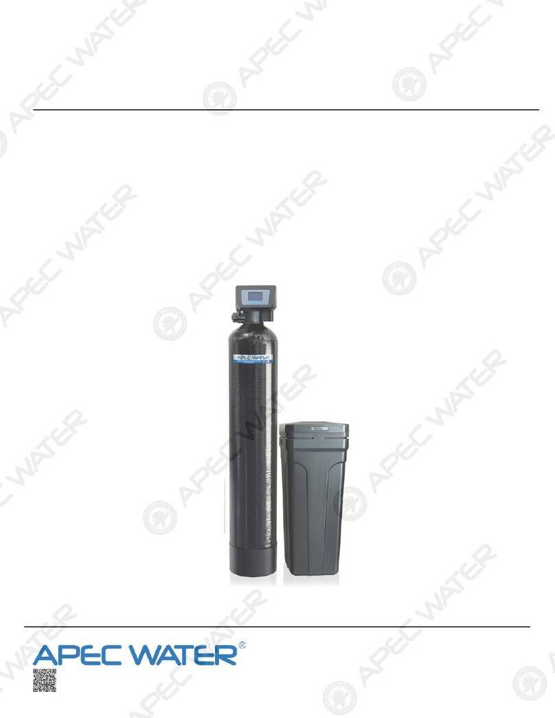 Apec Water Hydro Express Water Softener 30 Installation instructions & owner's manual