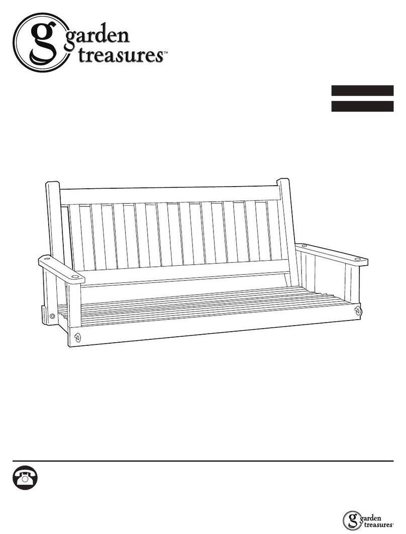 Garden Treasures TA7004 Assembly instructions