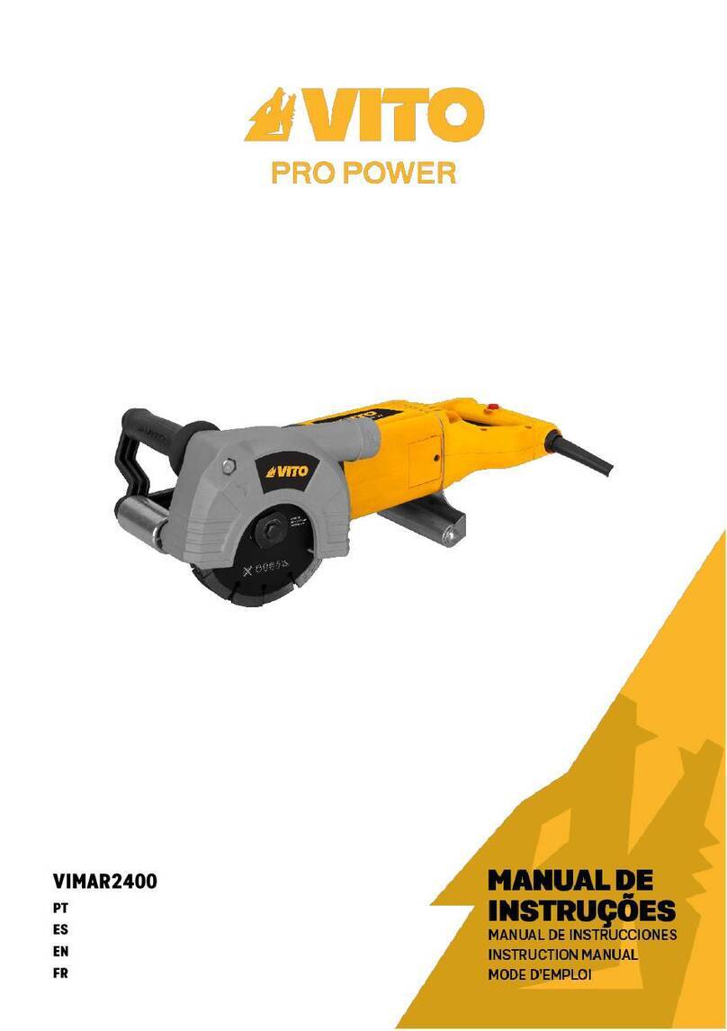 VITO PRO POWER VIMAR2400 instruction manual