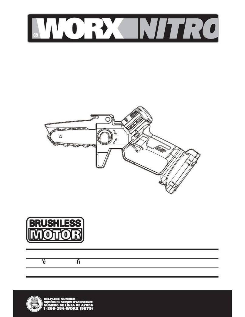 Worx Nitro WG325 User manual