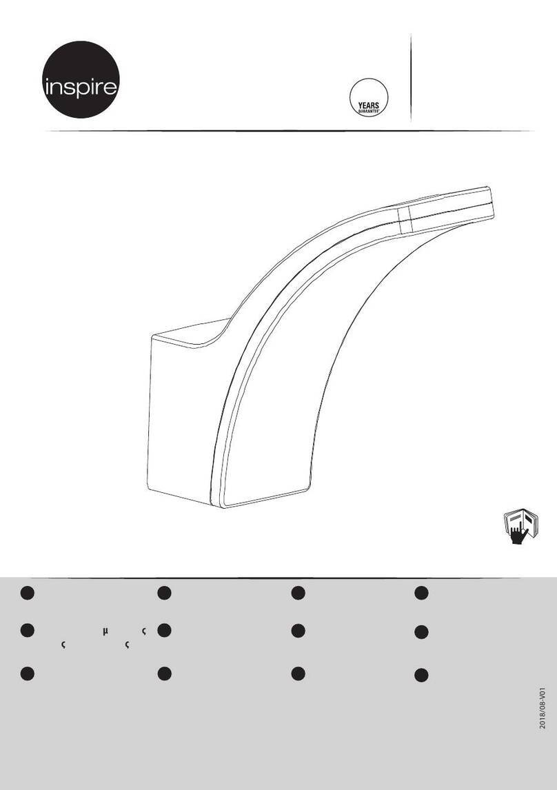 Inspire Lakko G09102 Assembly, Use, Maintenance Manual