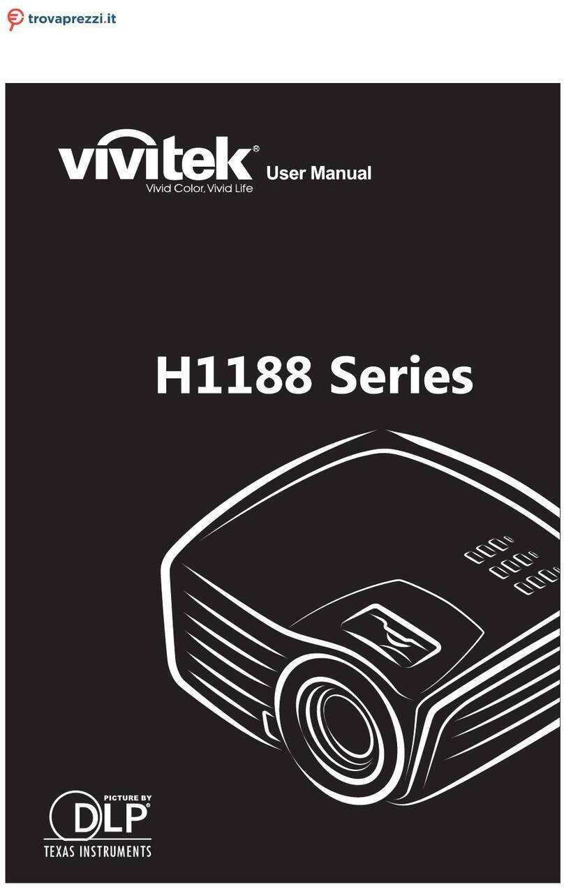 Vivitek H1188 Series User manual