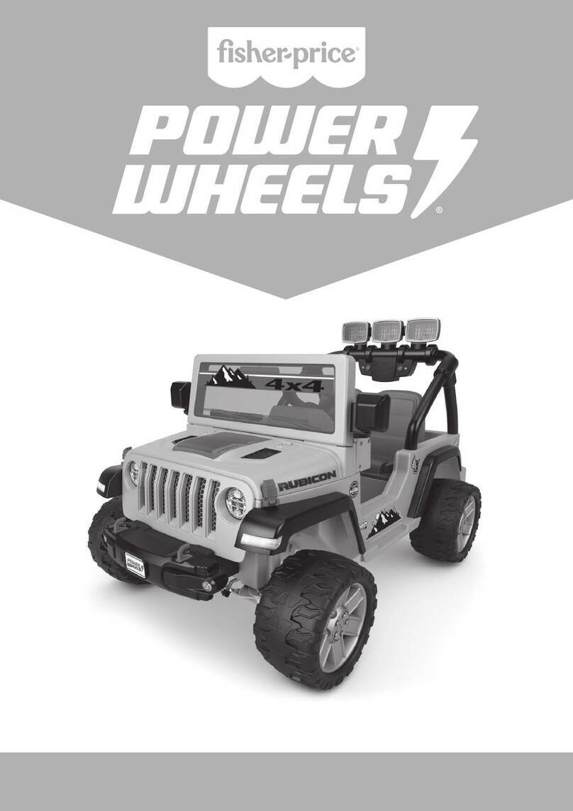 Fisher-Price Power Wheels HTM77 owner's manual