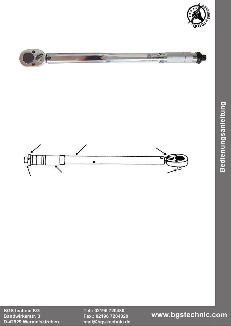 BGS technic 957 instruction manual