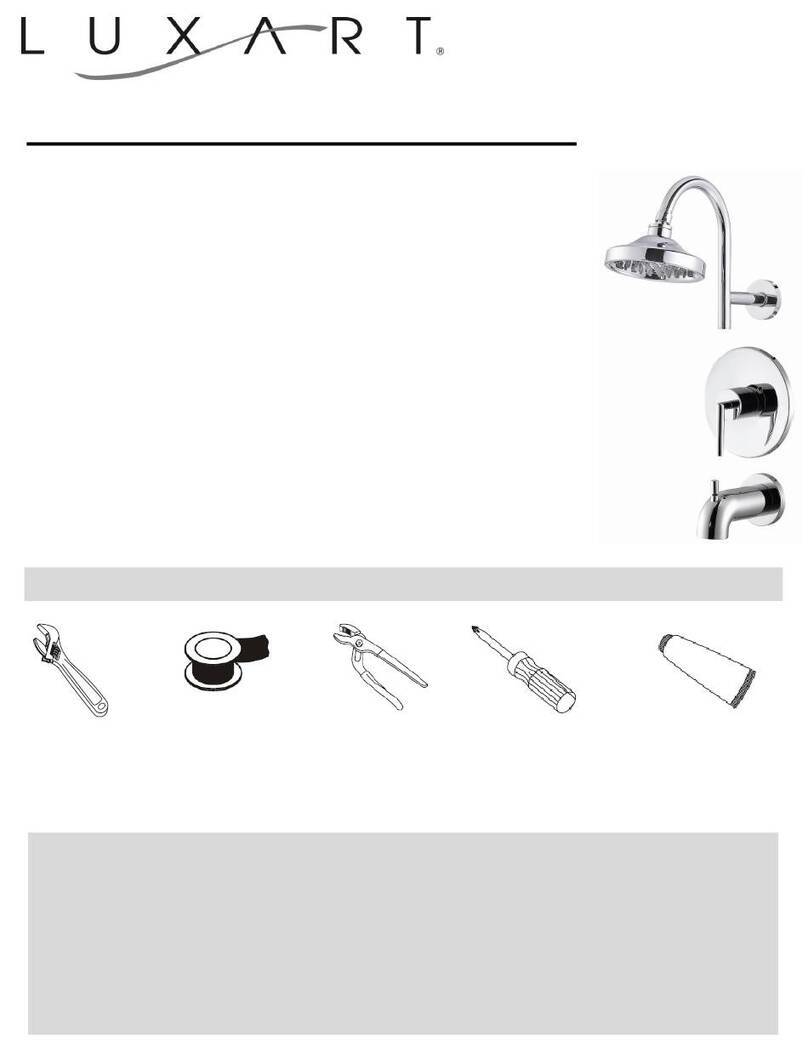 Luxart Aerro A411TO-CP installation instructions