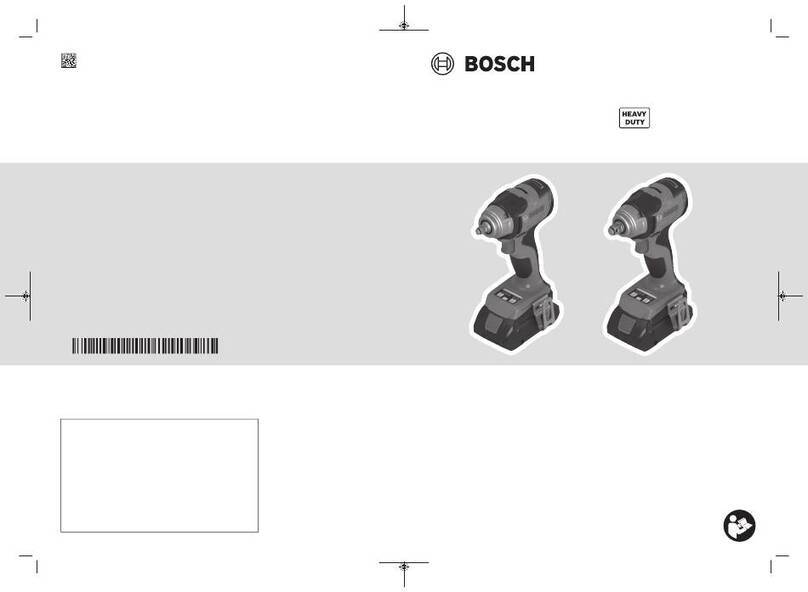 Bosch Professional GDS 18V-320 C User manual