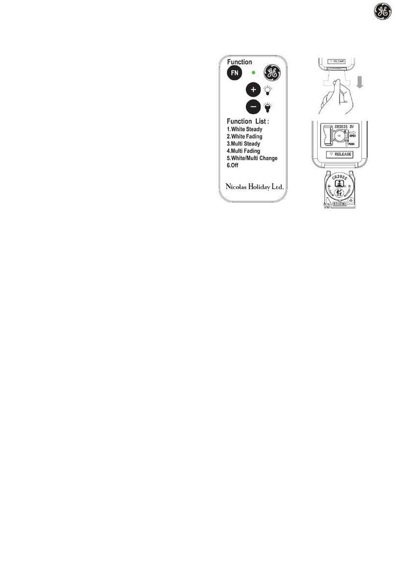 GE NHL 23119LO User manual