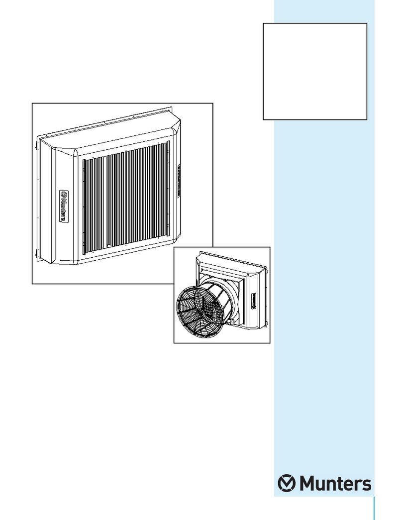 Munters 36LTX-1PK instruction manual