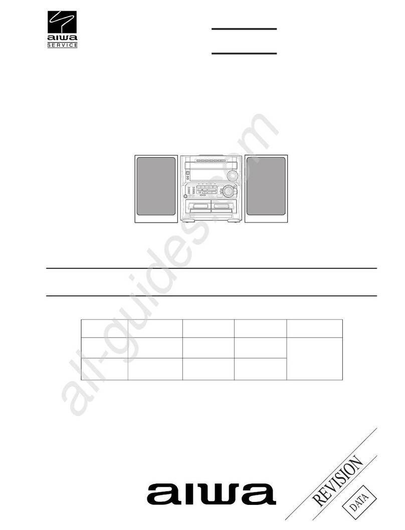 Aiwa CX-ZL800 Service manual