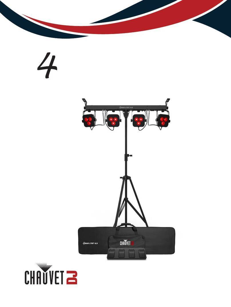 Chauvet DJ 4BAR LTBT ILS user manual Chauvet DJ 4BAR LTBT ILS user manual