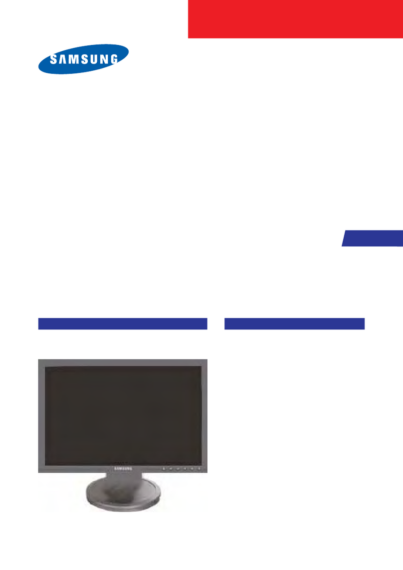 Samsung SyncMaster 940BW User manual