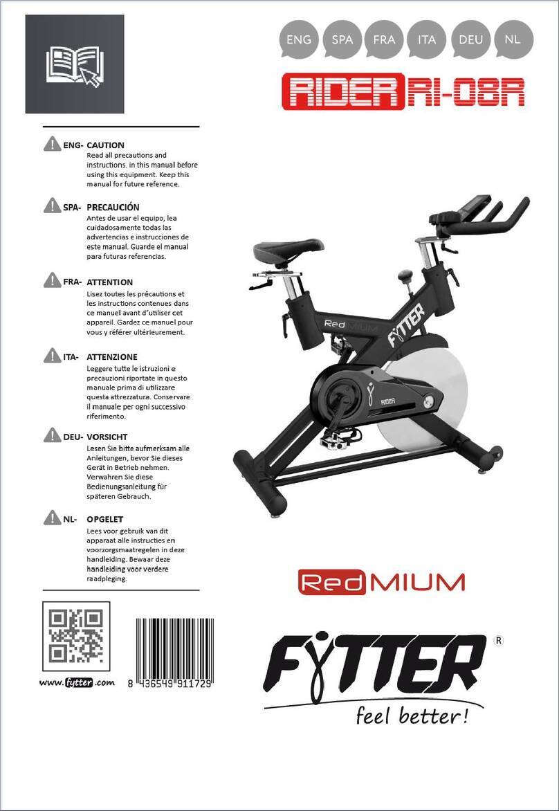 FYTTER RedMIUM RIDER RI-08R manual