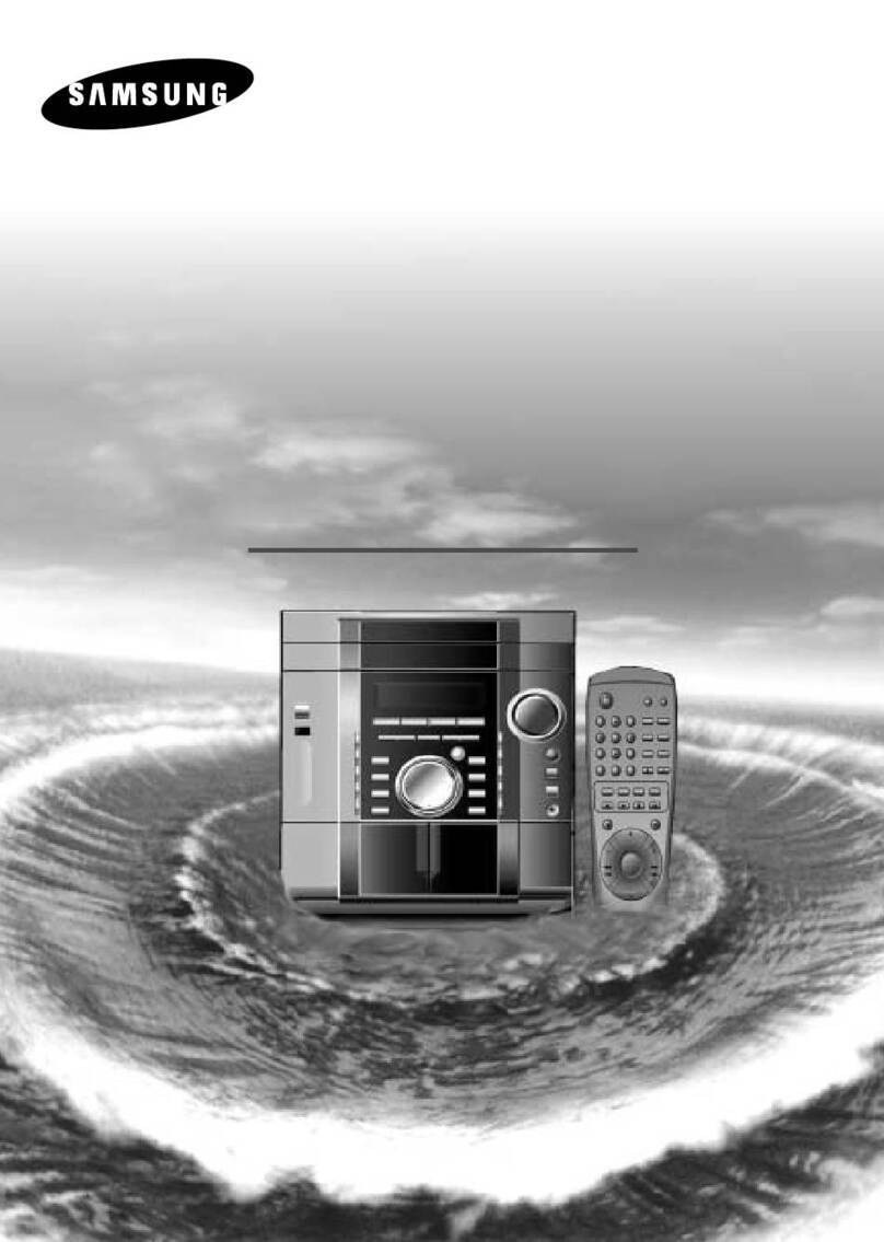 Samsung MAX-VL6100 User manual