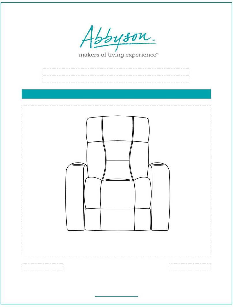 Abbyson Bronston 12341B Assembly instructions