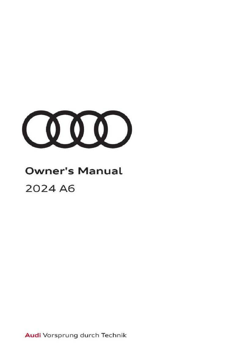 Audi A6 2024 User manual