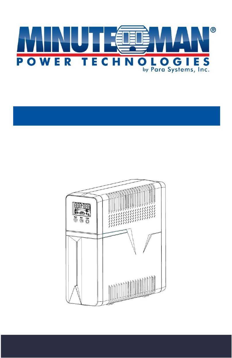 Minuteman Entrust-LG Series User manual