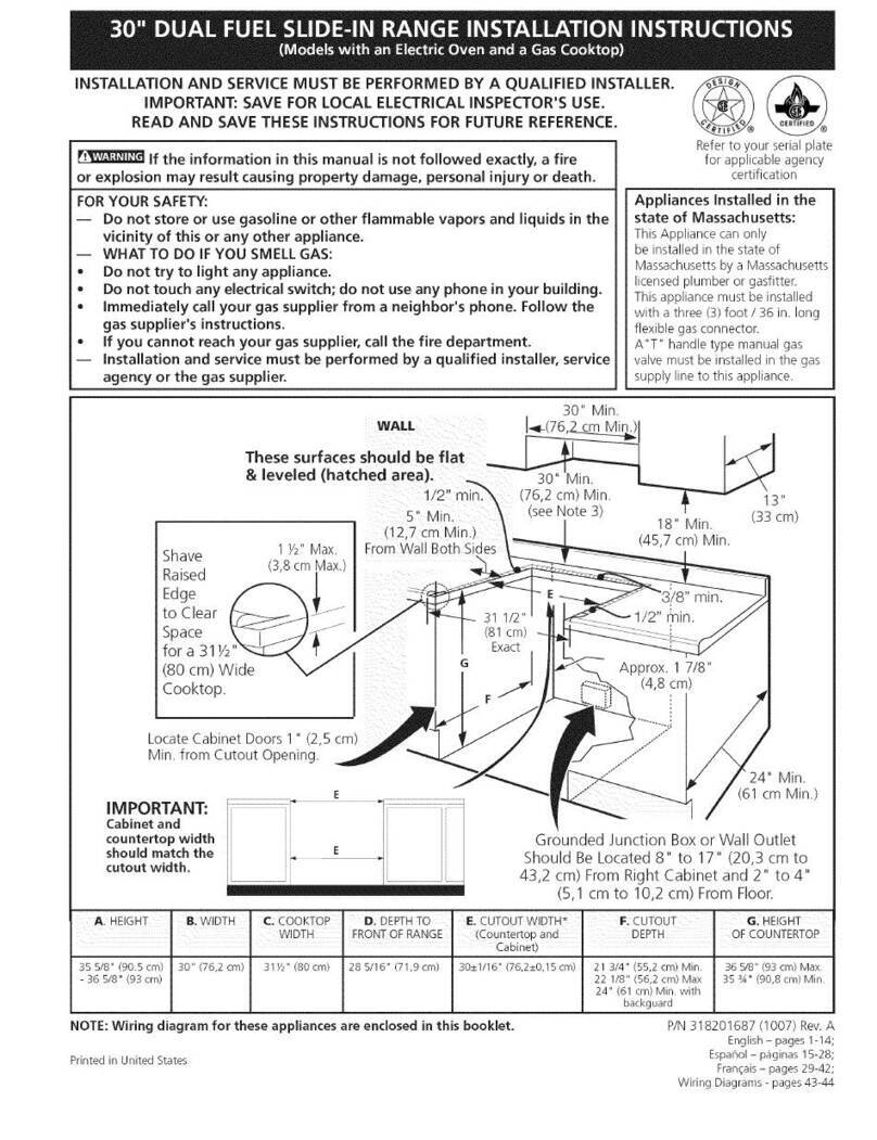 Electrolux EI30DS5CJS2 manual