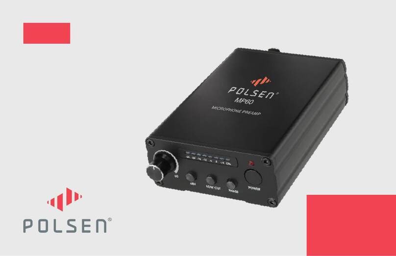 Polsen MP60 product manual