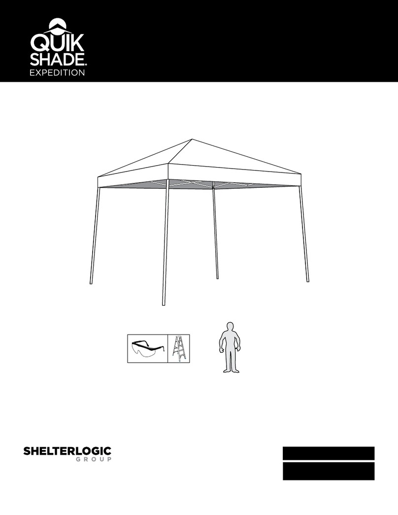 ShelterLogic Quick Shade Expedition EX64 manual