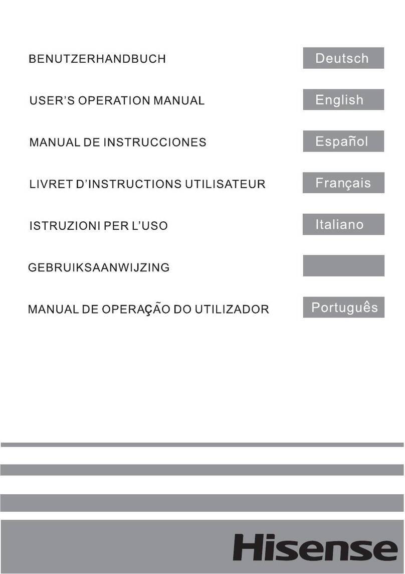 Hisense RF750N4ABF User manual Hisense RF750N4ABF User manual