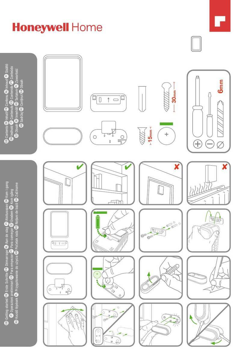 Honeywell Home Resideo DC315SGL manual