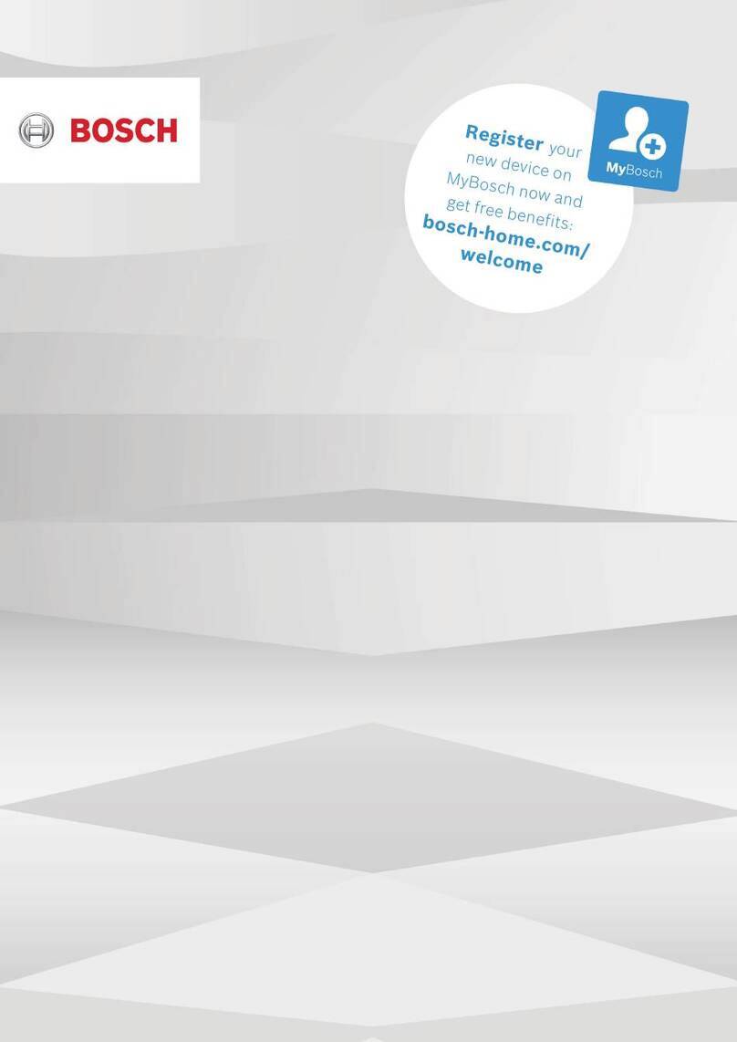 Bosch HGV1F0U5 Series instruction manual