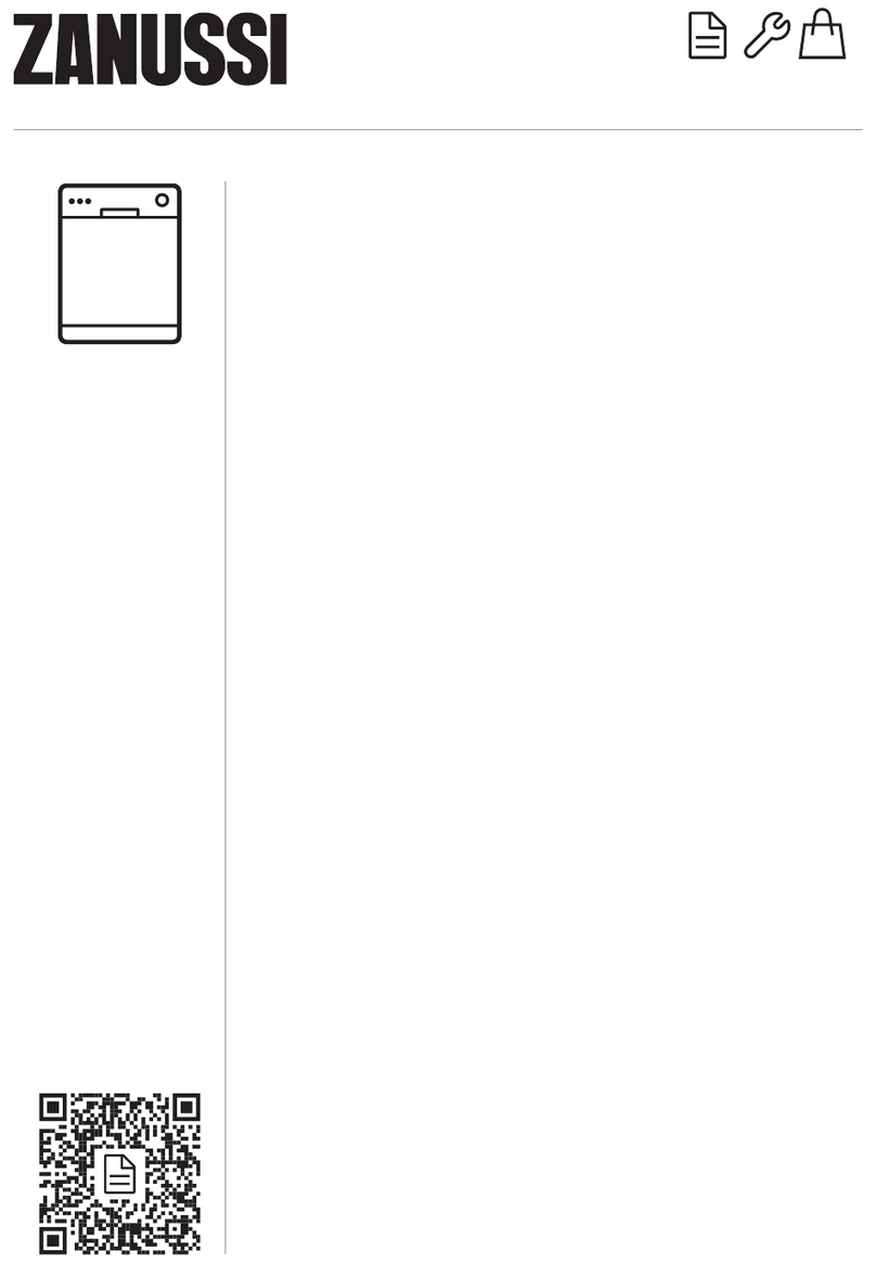 Zanussi ZDFN662W1 user manual