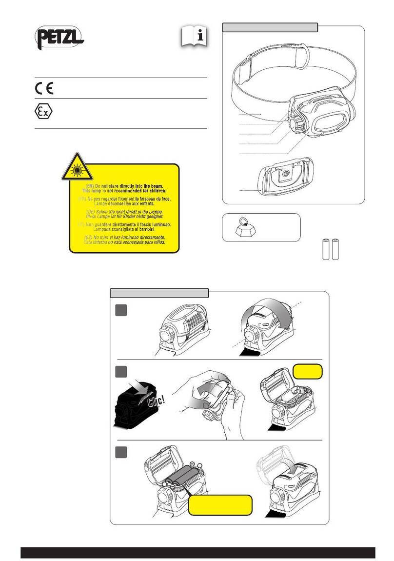 Petzl E785000A User manual