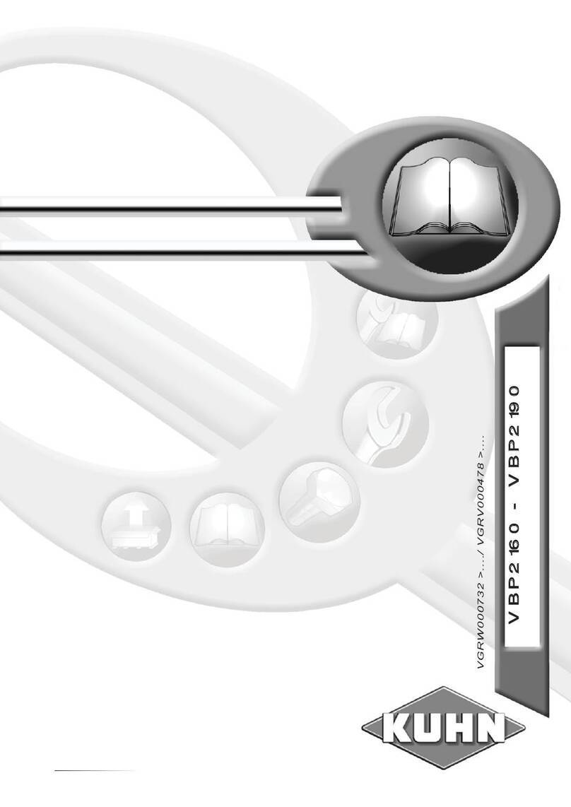 KUHN VBP 2160 User manual