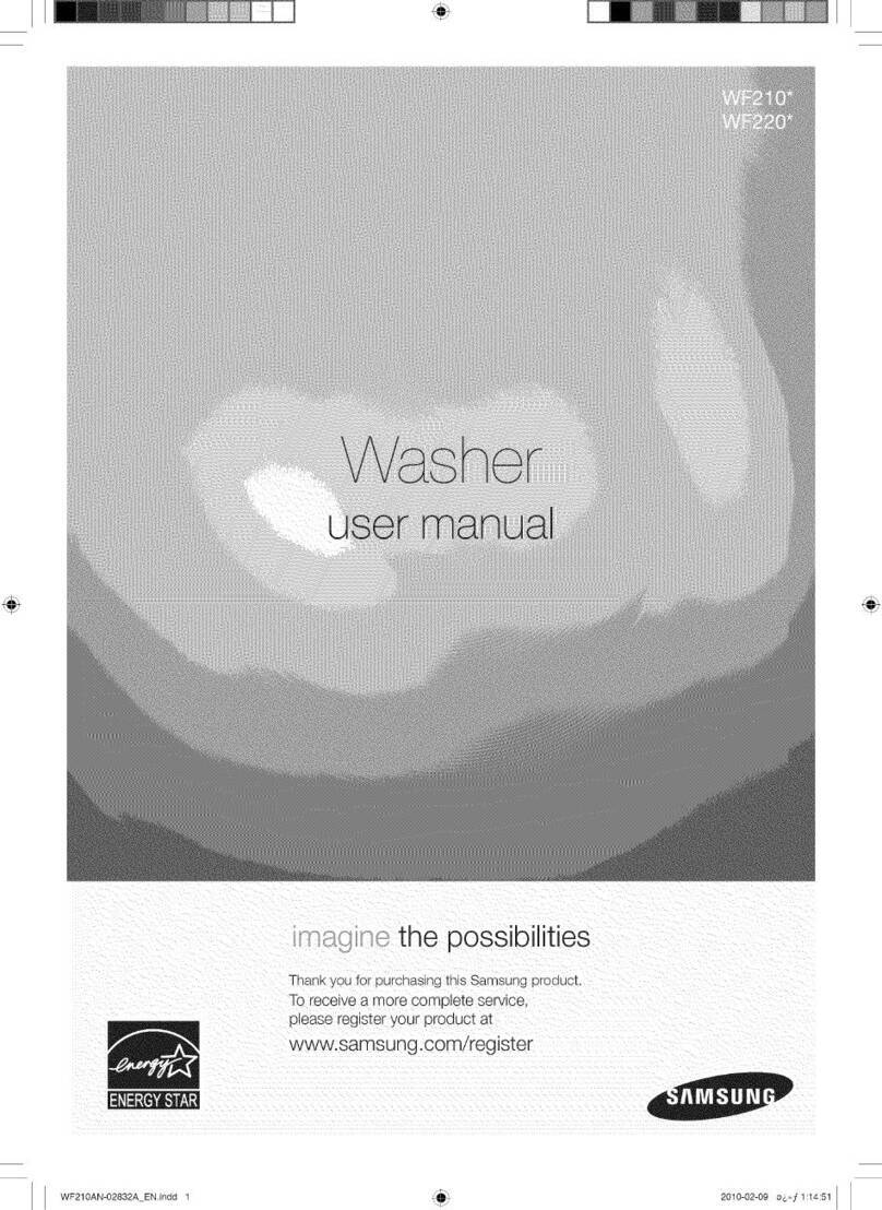 Samsung WF210 series user manual