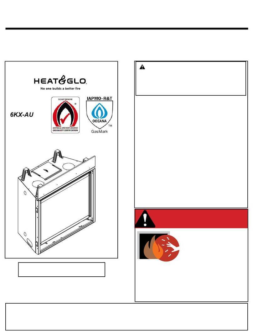 Heat & Glo 6KX-AU installation manual