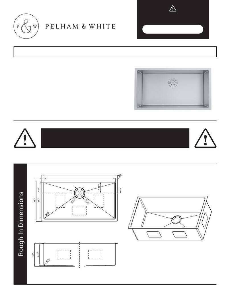 PELHAM & WHITE PWS131-A installation instructions