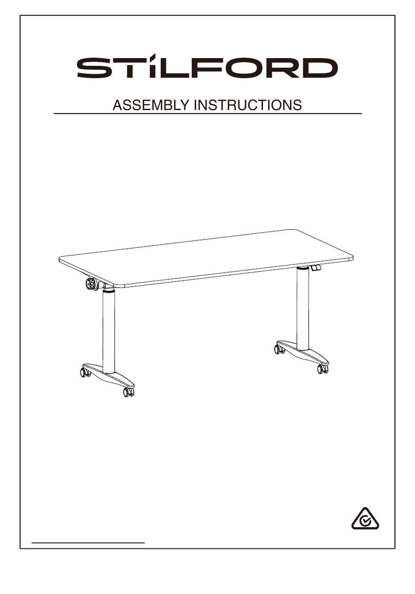 STILFORD STMON160GY Assembly instructions