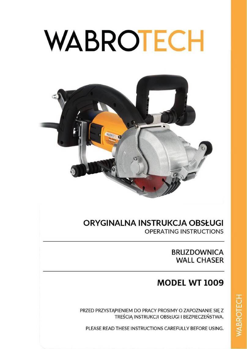 WABROTECH WT 1009 operating instructions