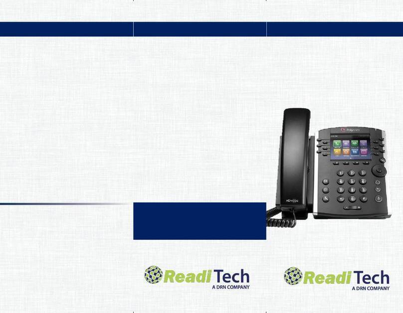 Polycom VVX 411 User manual