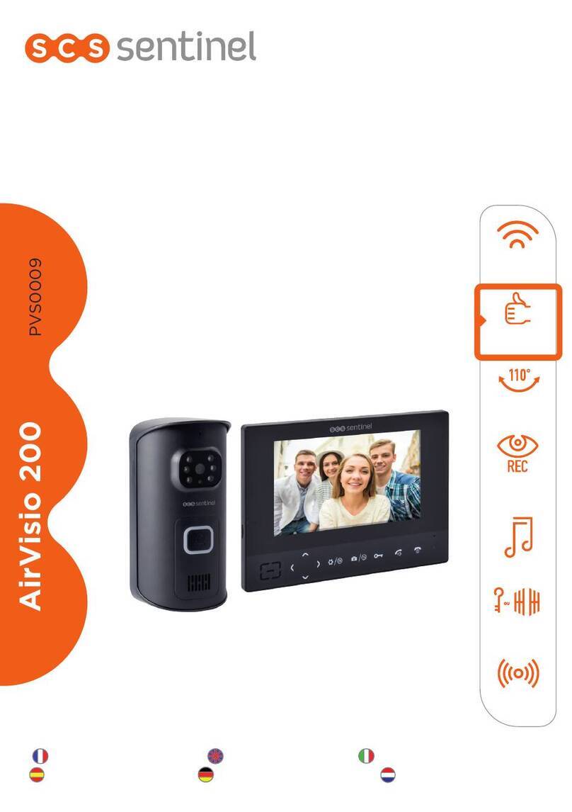 SCS Sentinel AirVisio 200 User manual
