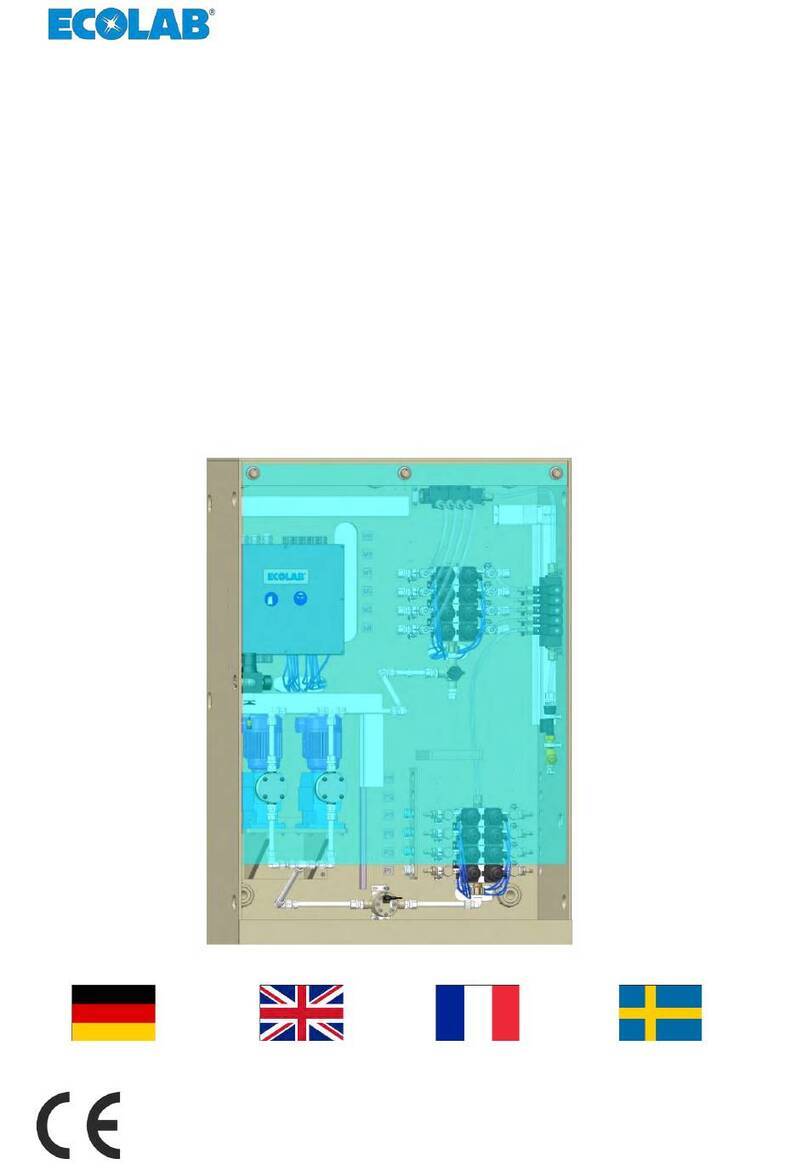 Ecolab ULTRAX Compact operating instructions