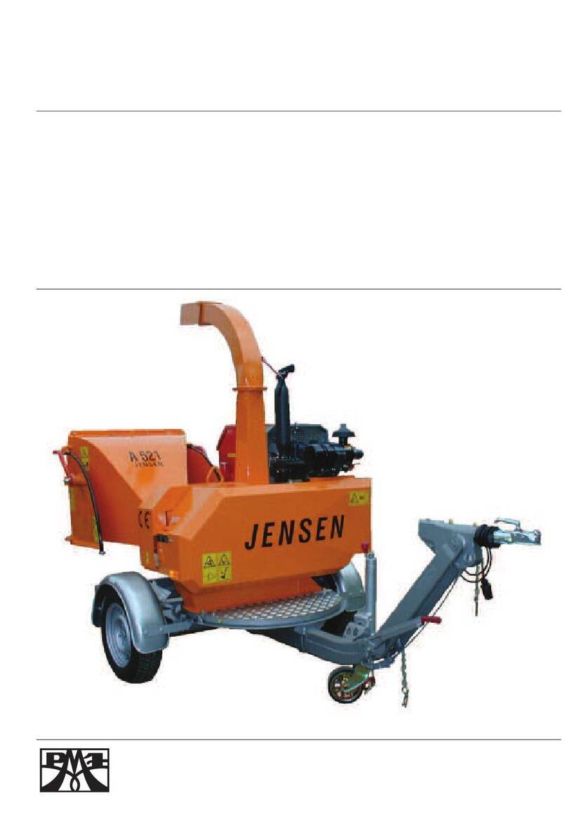Jensen A521 Di operating instructions