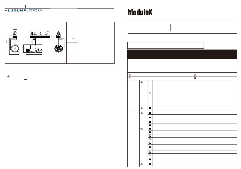 Modulex MMP-100S/1H/1E/30B/Z2/2 User manual