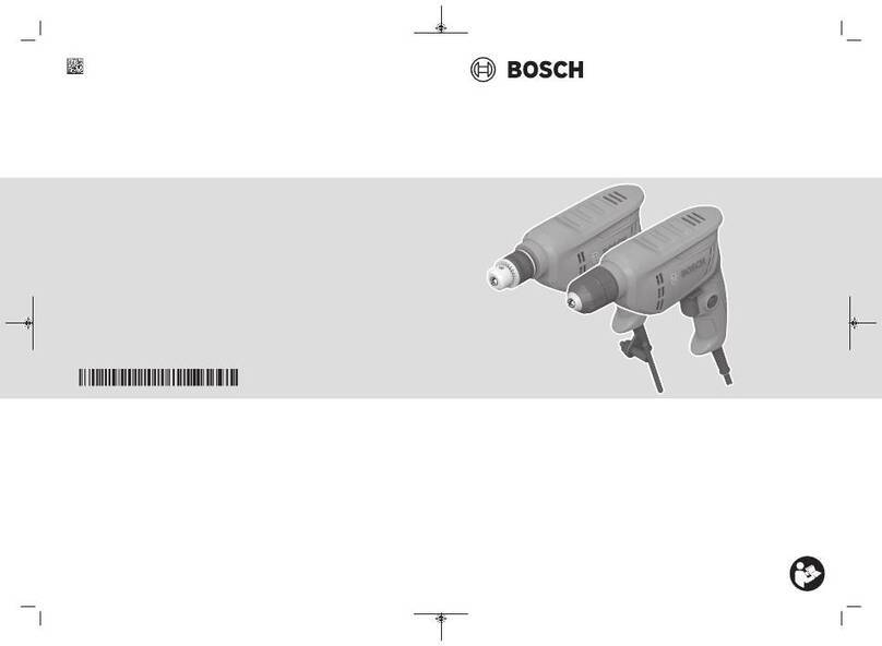 Bosch Professional GBM 400 User manual