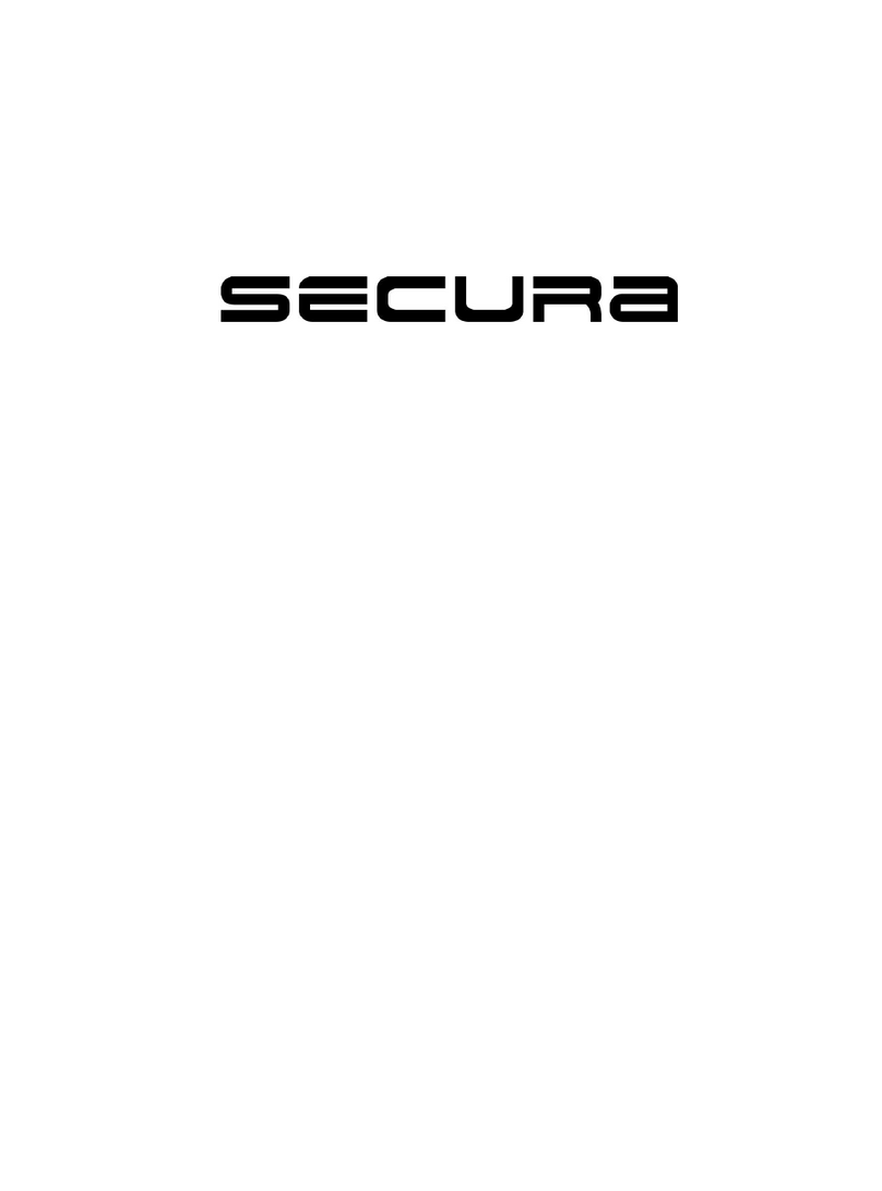 Secura S25V Installer manual