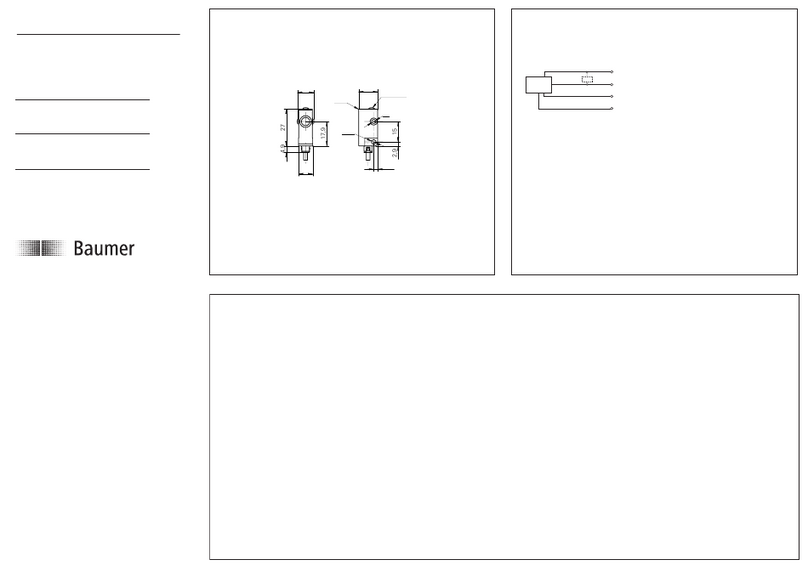 Baumer UNDK 10N8914 User manual