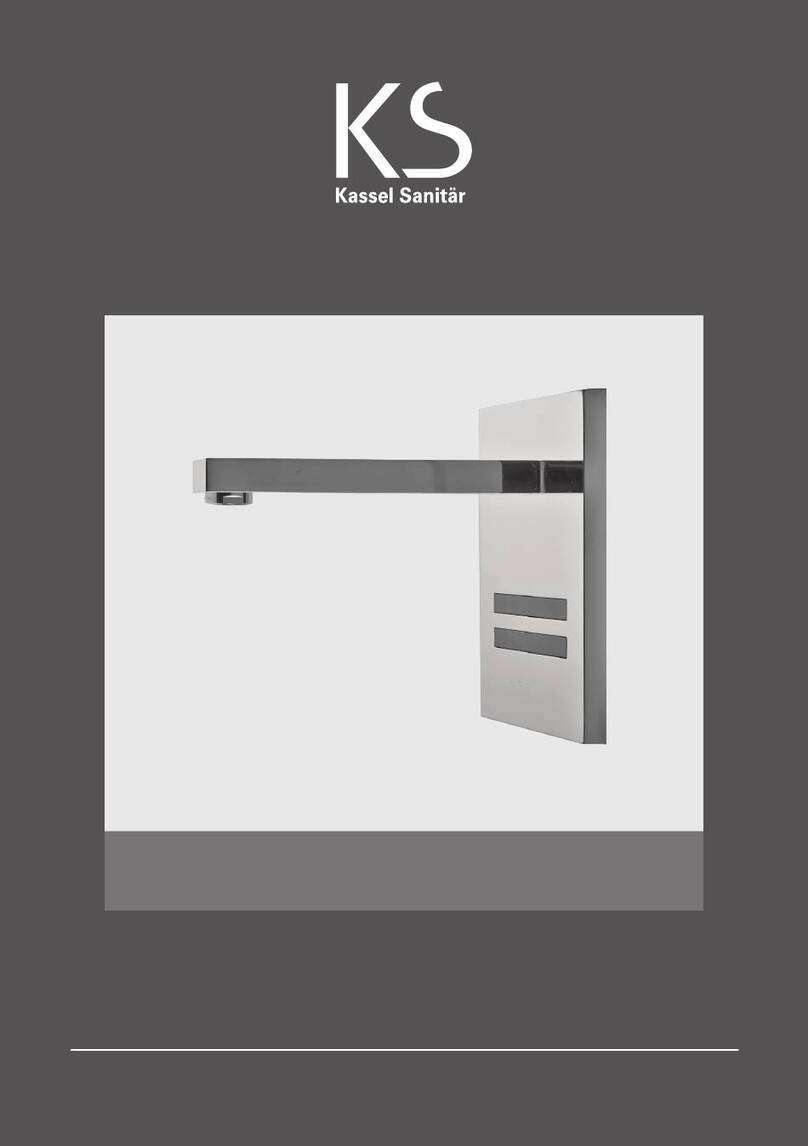Kassel Sanitar PETRA Q KSL00399 Operation and installation guide