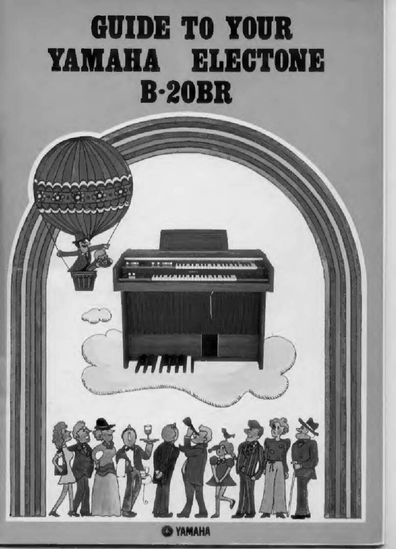 Yamaha Electone B-20BR Guide