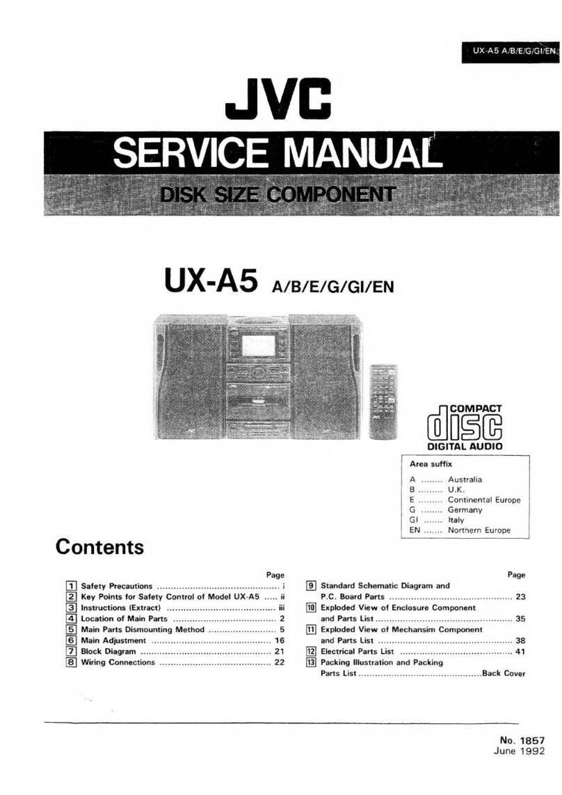 JVC UX-A5 User manual