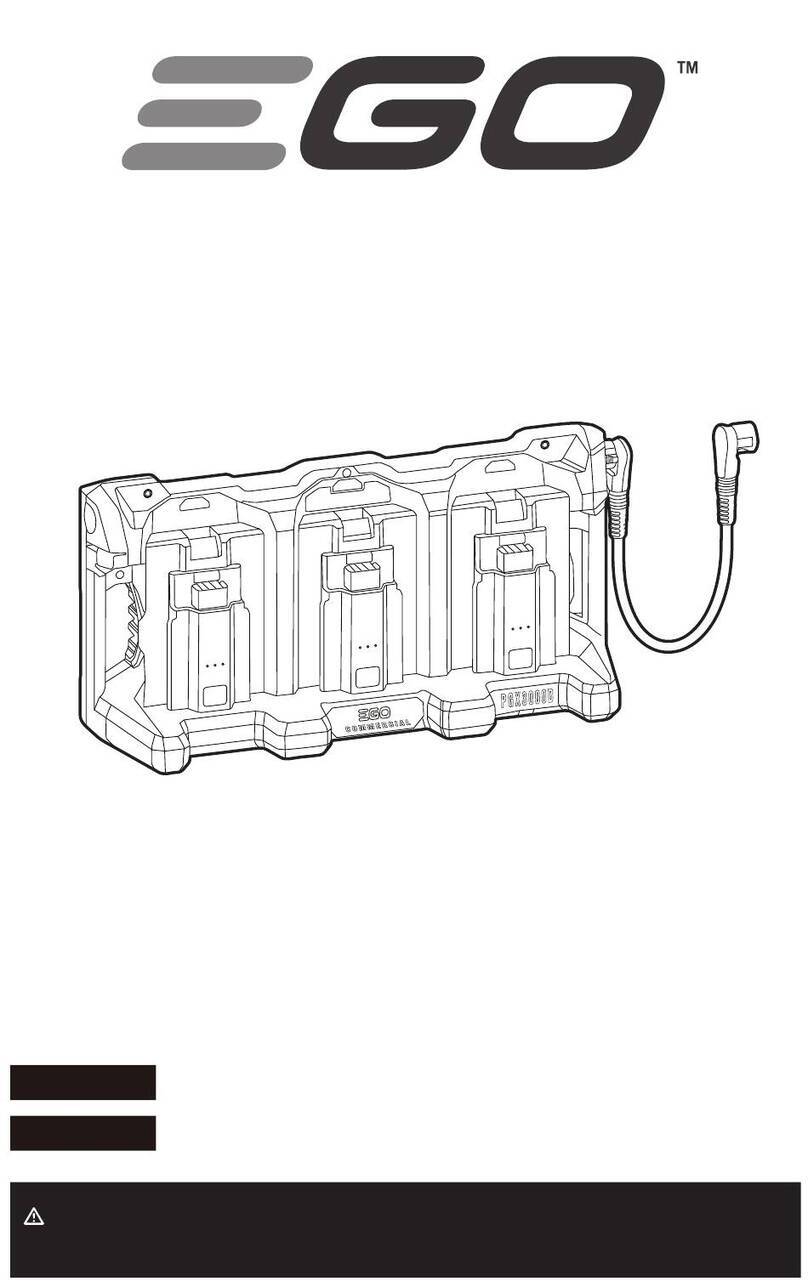 EGO Commercial PGX3000D User manual