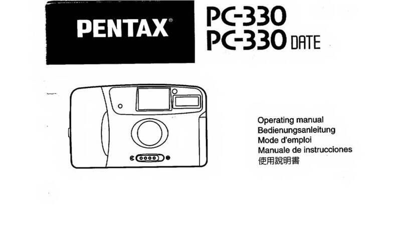 Pentax PC-330 DATE operating manual